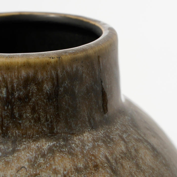 Mica Decorations Helma Vaas - H38 x Ø21,5 cm - Blauw