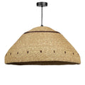 Mica Decorations Joulz Hanglamp - H22 x Ø41 cm - Jute - Lichtbruin