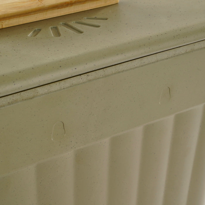 Mica Decorations Manja Afvalemmer - Bamboe - Groen