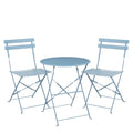 Mica Decorations Laurence Bistroset - Set van 3 - Metaal - Lichtblauw