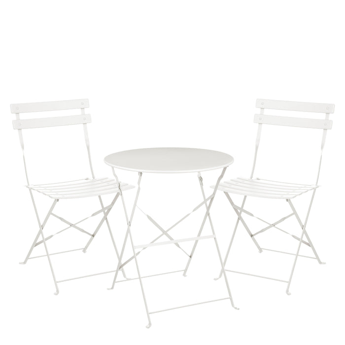 Mica Decorations Laurence Bistroset - Set van 3 - Metaal - Wit