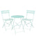 Mica Decorations Laurence Bistro Set - Set of 3 - Metaal - Lichtgroen