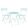 Mica Decorations Laurence Bistro Set - Set of 3 - Metaal - Lichtgroen