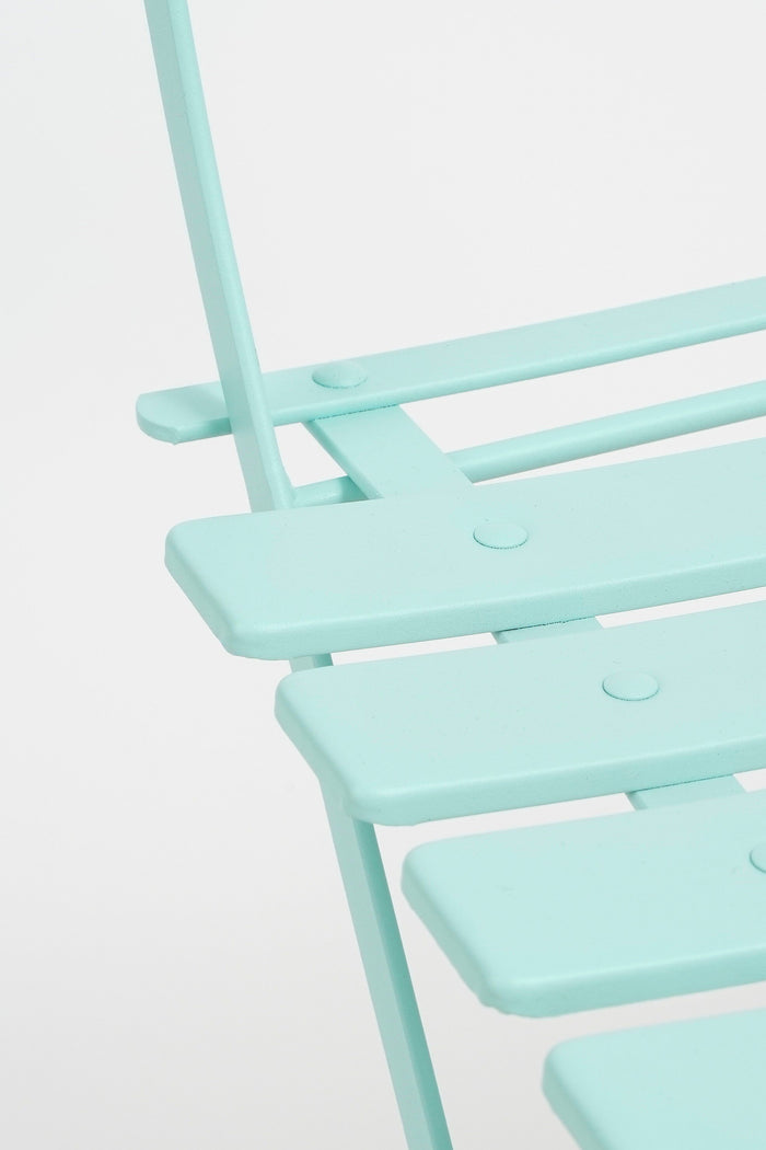 Mica Decorations Laurence Bistro Set - Set of 3 - Metaal - Lichtgroen