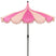 In The Mood Collection Rissy Parasol - H238 x Ø220 cm - Roze