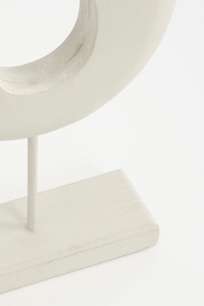 Mica Decorations Pastina Ornament op Voet - L6,5 x B16,5 x H37,5 cm