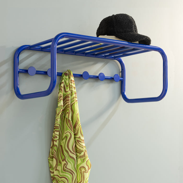 Spinder Design kapstok Retro Kapstok - Ultramarine - 6 haken