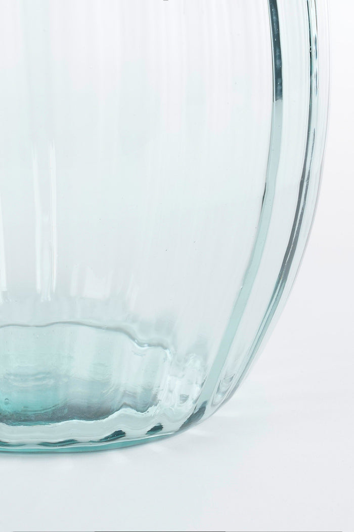 Mica Decorations Silena Vaas - H26,5 x Ø23,5 cm - Gerecycled Glas