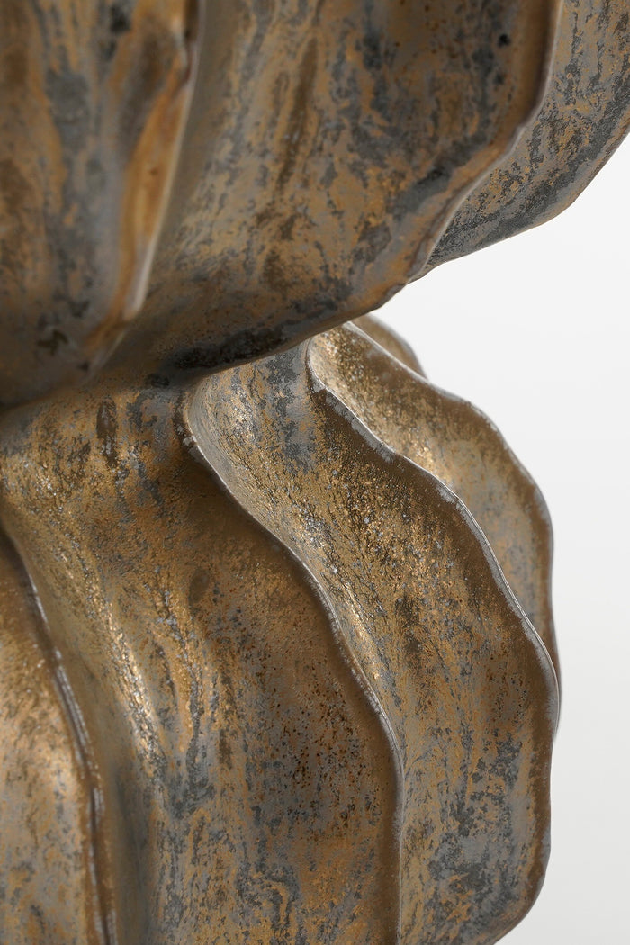 Mica Decorations Altea Vaas - H35 x Ø33 cm - Keramiek - Brons