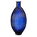 Mica Decorations Firenza Fles Vaas - H59 x Ø29 cm - Donkerblauw