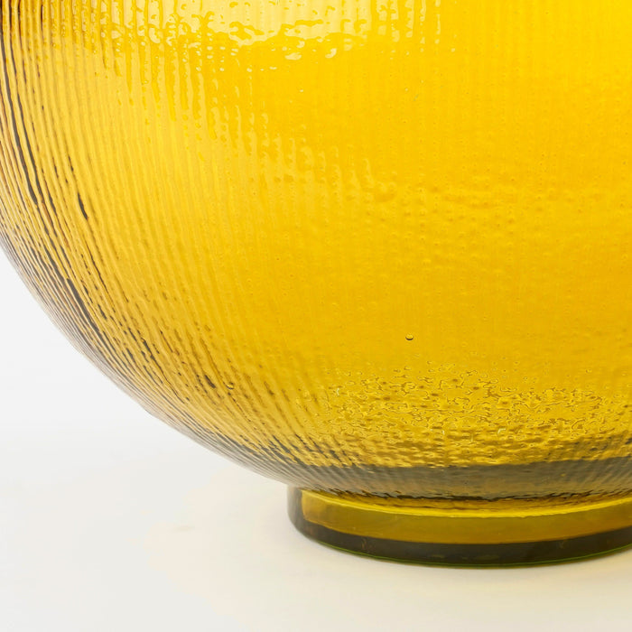 Mica Decorations Firenza Fles Vaas - H42 x Ø34 cm - Oker