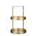 Mica Decorations Etagère 2-Laags - H41 x Ø25 cm - Metaal - Goud