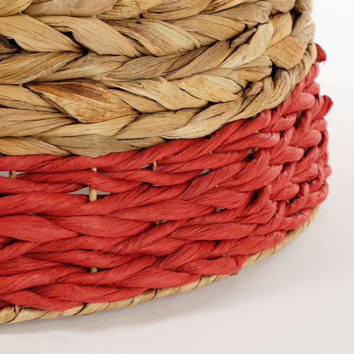 House of Seasons Kerstboomrok Opvouwbaar - H26 x Ø58 cm - Rood