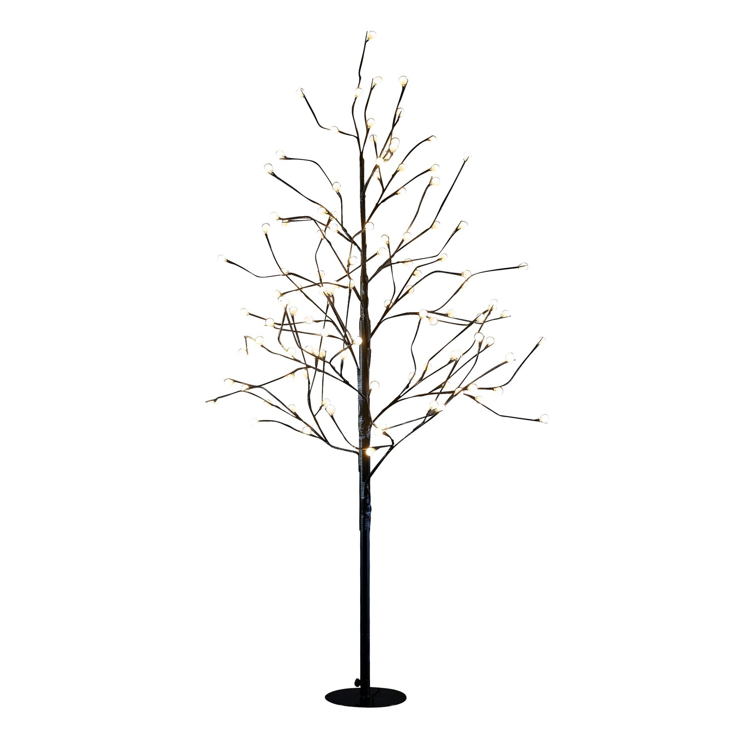 Luca Lighting Boom met Klassiek Witte LED - H150 x Ø80 cm - Zwart