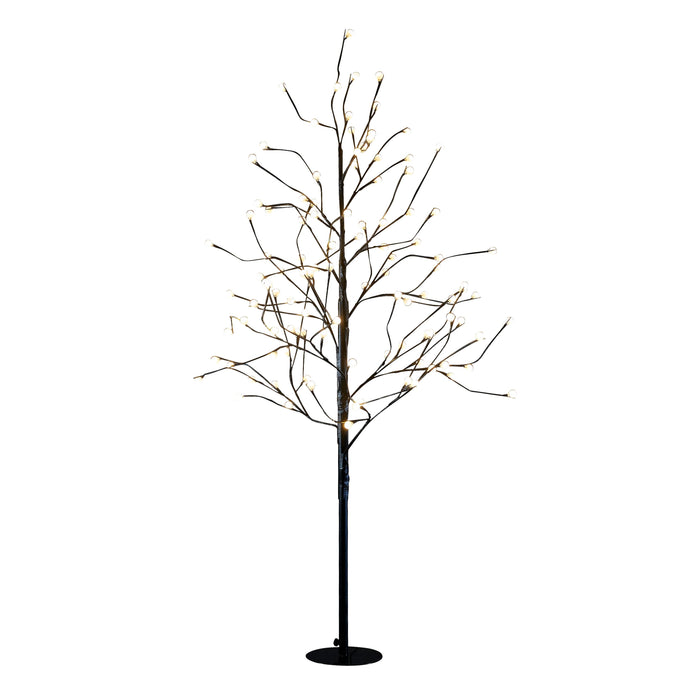 Luca Lighting Boom met Klassiek Witte LED - H150 x Ø80 cm - Zwart
