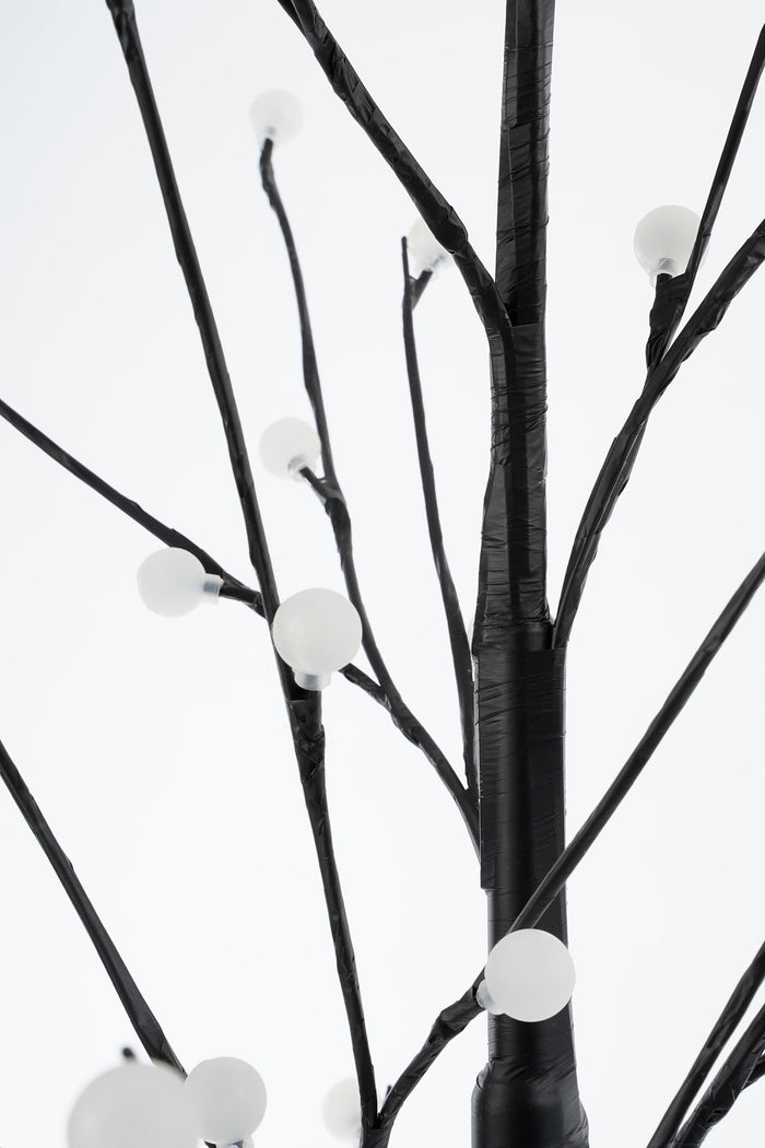 Luca Lighting Boom met Klassiek Witte LED - H150 x Ø80 cm - Zwart