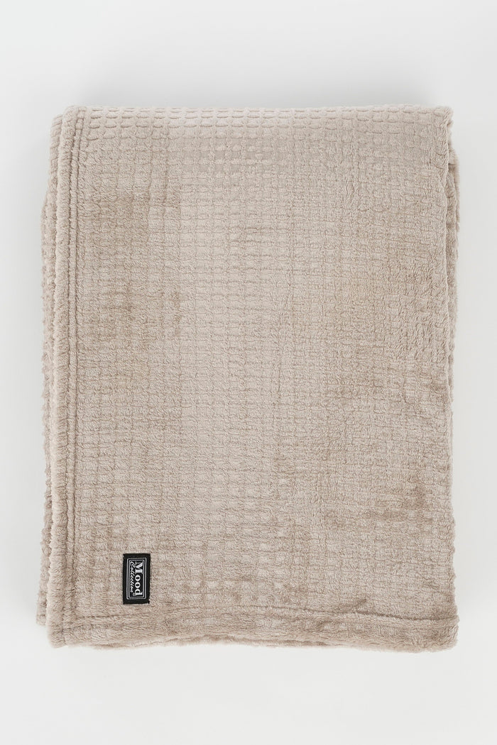 In The Mood Collection Joanne Fleece Deken - L180 x B130 cm - Beige