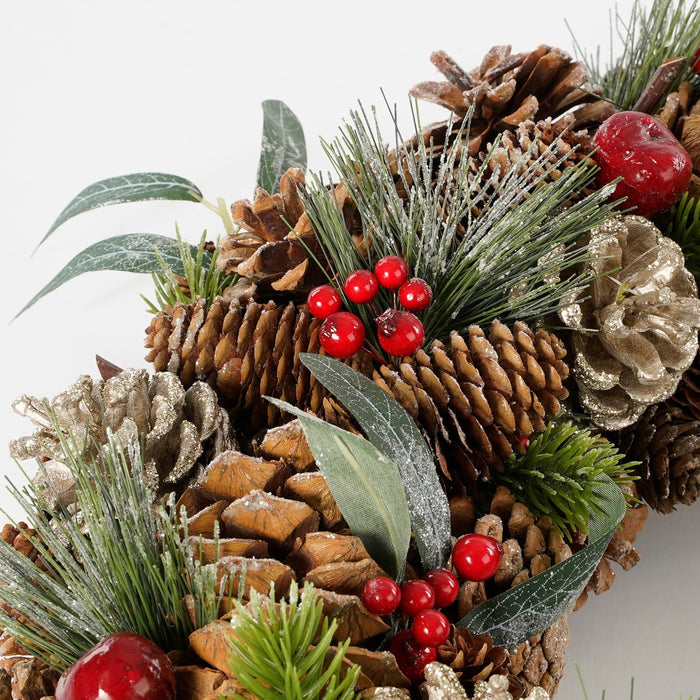 House of Seasons Kerstkrans - Ø50 cm - Groen