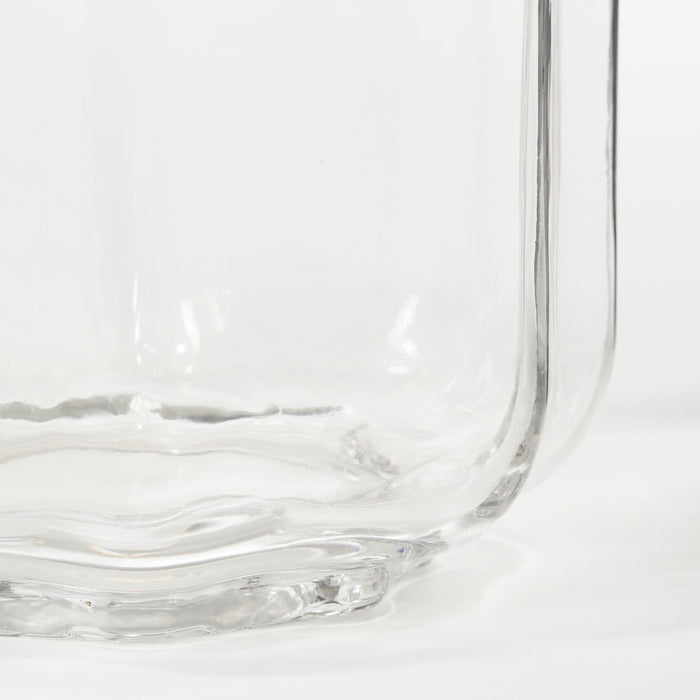 Mica Decorations Missouri Vaas - L25 - Ø14,5 cm - Glas - Transparant