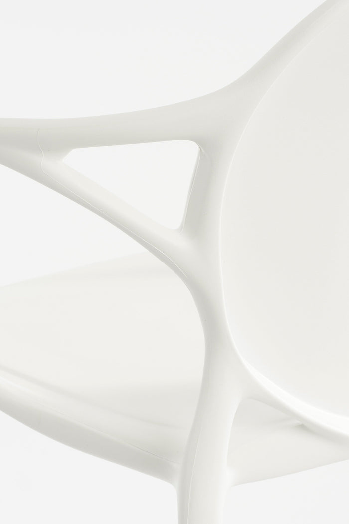 Mica Decorations Nebraska Tuinstoel - Polypropyleen - Wit