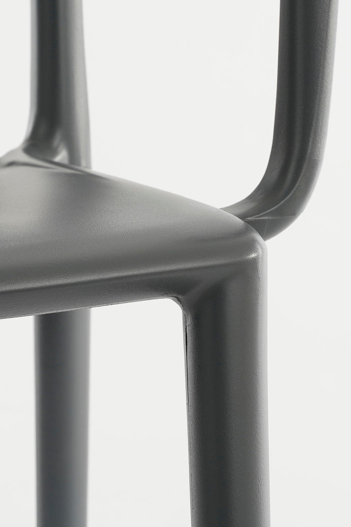 Mica Decorations Paloma Tuinstoel - Polypropyleen - Grijs