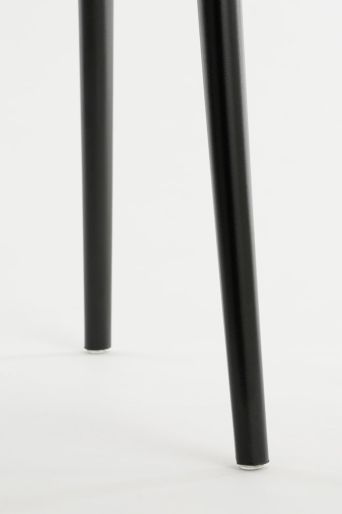 Mica Decorations Paloma Tuinstoel - Polypropyleen - Zwart