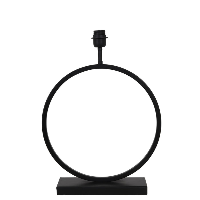 Light & Living Lampvoet Liva - Zwart - 40x12,5x54cm