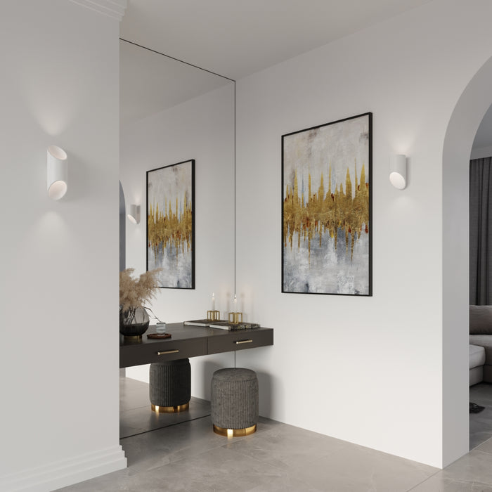 Sollux Wandlamp Penne H 20 cm wit