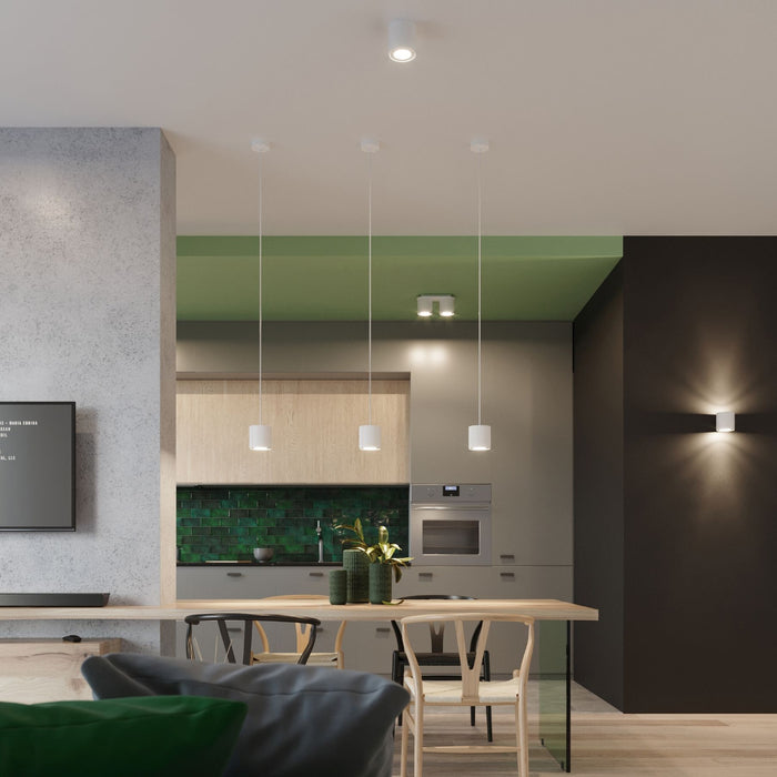 Sollux Plafondlamp Orbis wit