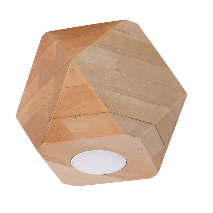 Sollux Plafondlamp Woody hout