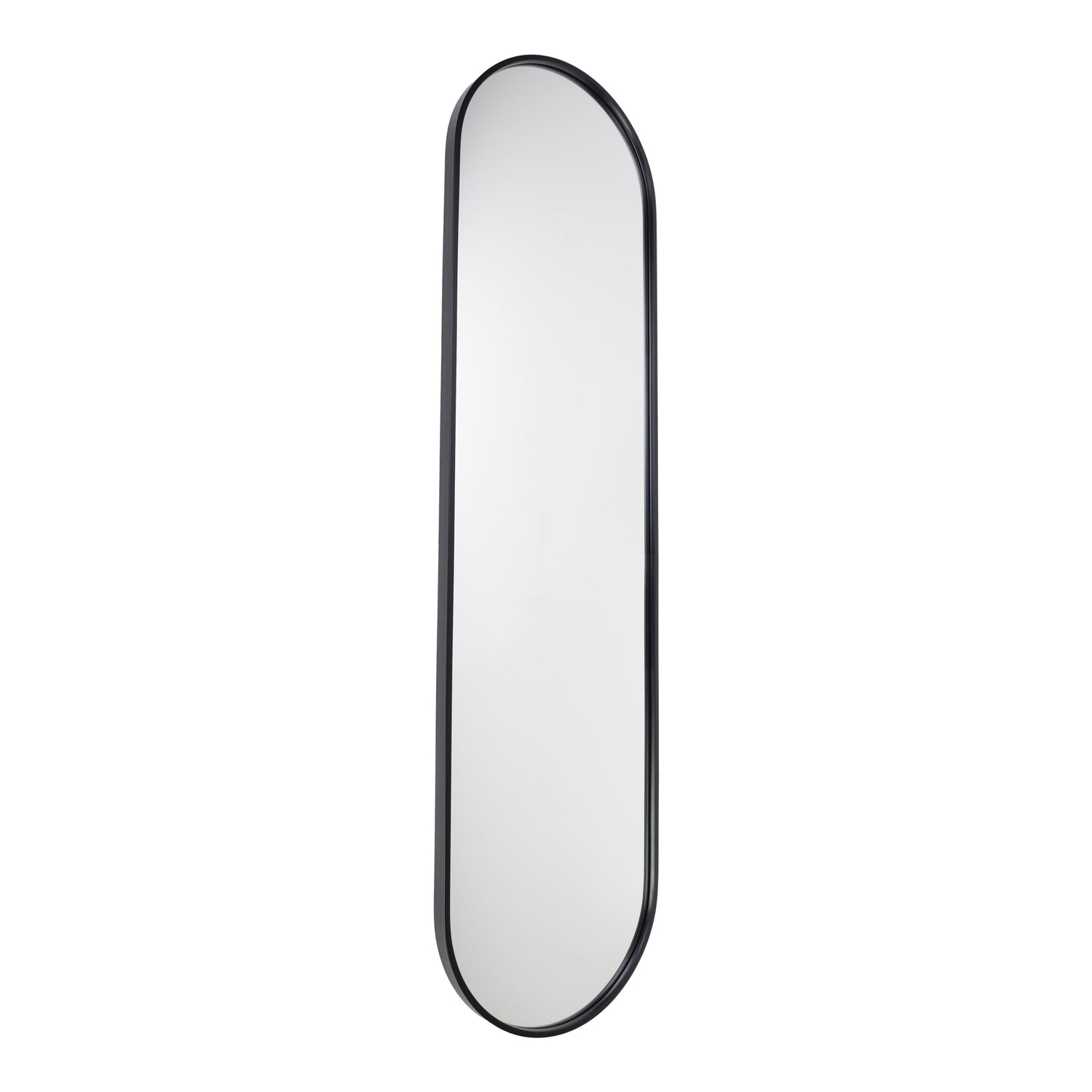 Fragix Boston Passpiegel Ovaal - Zwart - Metaal - 150x40