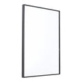 Fragix York Wandspiegel - Zwart - Aluminium - 60x40