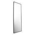 Fragix York Passpiegel - Zwart - Aluminium - 120x40