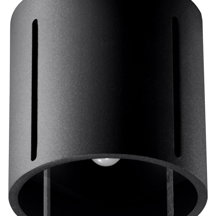 Sollux Plafondlamp Inez zwart