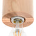 Sollux Plafondlamp Salgado hout