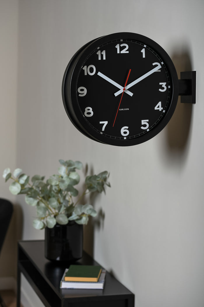 Karlsson - Wall Clock New Classic Double Sided