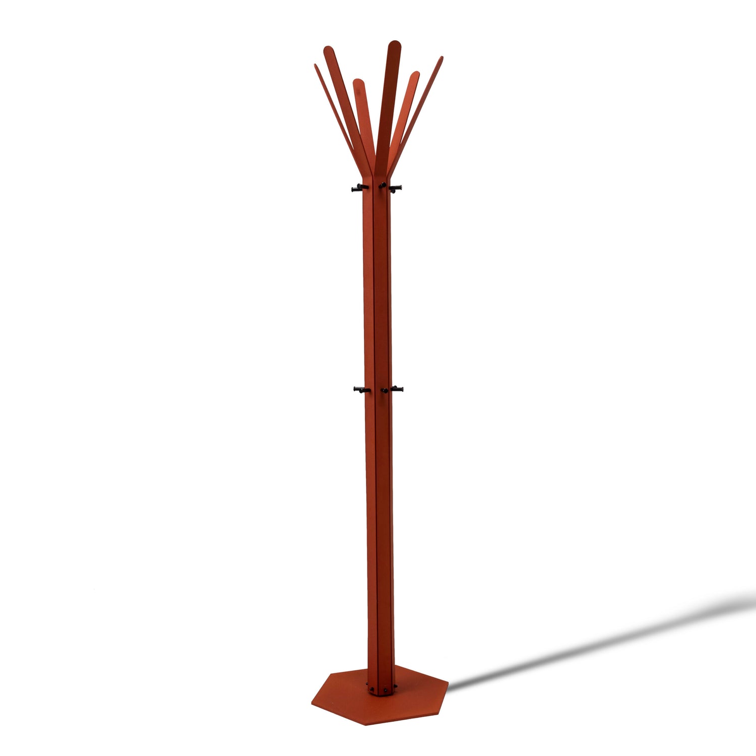 Gorillz Molto Staande Kapstok 18 Kapstok haken - Koper Bruin