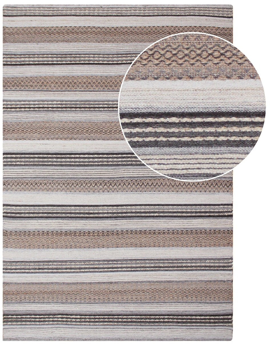 House Nordic Morena 160 x 230 cm Vloerkleed Naturel | Grijs