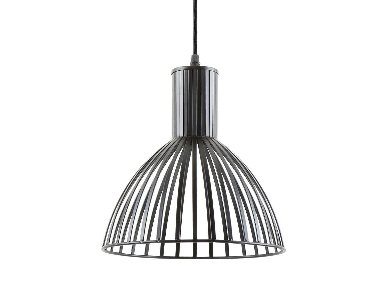 Leitmotiv - Pendant lamp Lignes Round black
