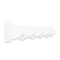 Gorillz Triangle Five - Wandkapstok - 5 haken - 70 x 5 x 12 cm - Wit