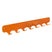 Gorillz Rounded Seven - Wandkapstok - 67 x 6 x 7,8 mm - Oranje