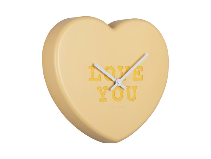 Karlsson - Wall Clock Heart Candy