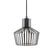 Leitmotiv - Pendant lamp Lignes Cap black