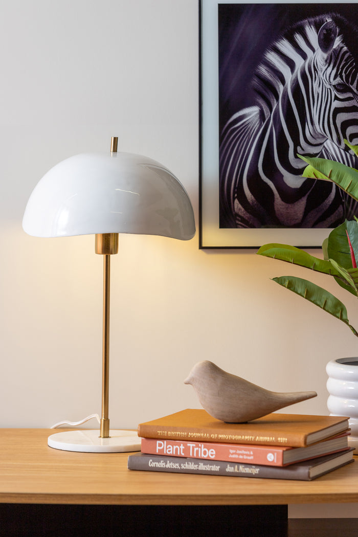 Leitmotiv - Table Lamp Waved Dome