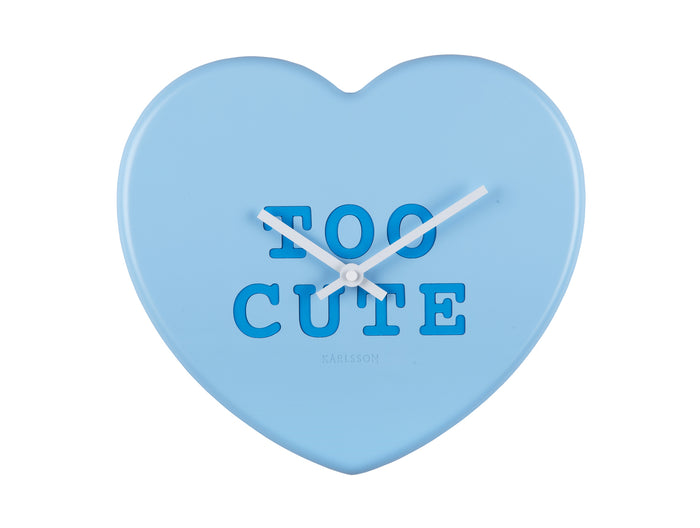 Karlsson - Wall Clock Heart Candy