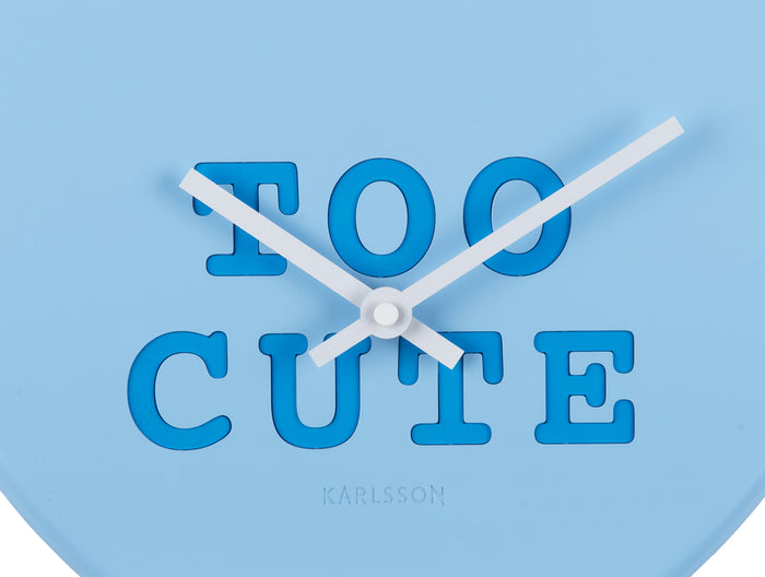 Karlsson - Wall Clock Heart Candy