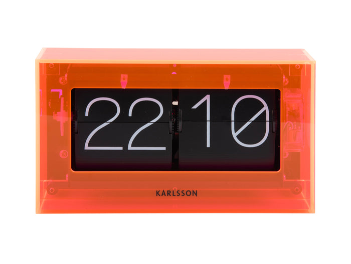 Karlsson - Table clock Boxed Flip