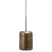 WOOOD Safa Hanglamp Verticaal - Metaal|Glas - Brass - 60x20x20