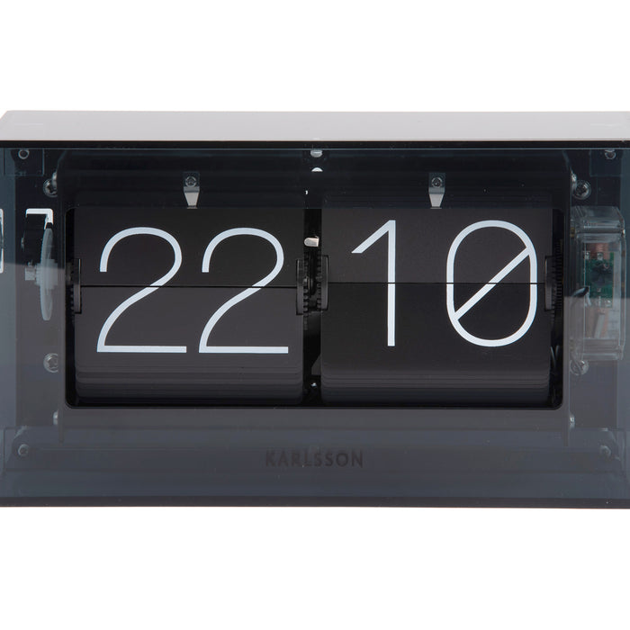 Karlsson - Table clock Boxed Flip
