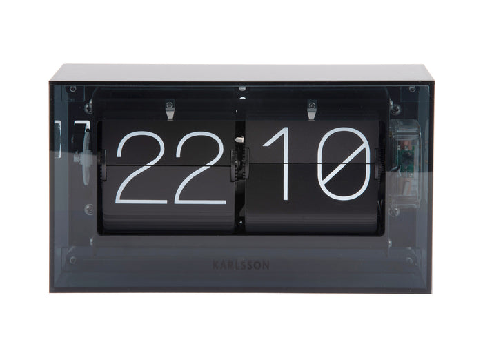Karlsson - Table clock Boxed Flip